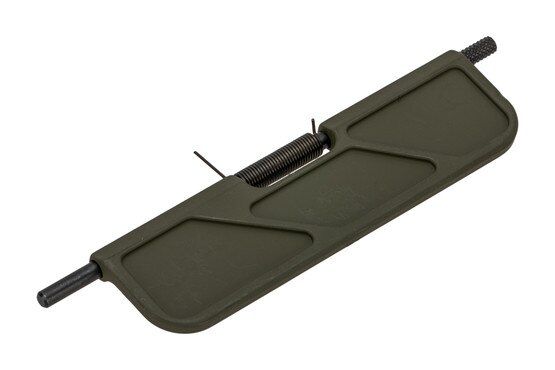 Timber Creek Outdoors billet ar 15 dust cover with olive drab green Cerakote finish.